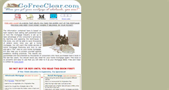 Desktop Screenshot of gofreeclear.com